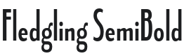 Fledgling Font Preview