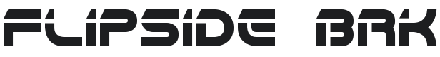 Flipside Font Preview