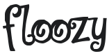 Floozy Font Preview