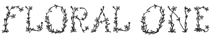 Floral Font Preview