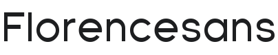 Florencesans Font Preview