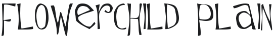 Flowerchild Font Preview