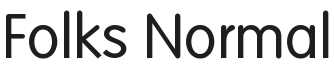 Folks Font Preview