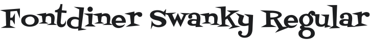 Fontdiner Swanky Font Preview