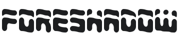 Foreshadow Font Preview