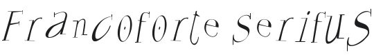 Francoforte Font Preview