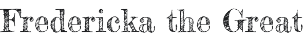 Fredericka the Great Font Preview