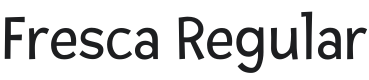 Fresca Font Preview