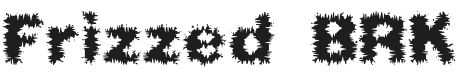 Frizzed Font Preview