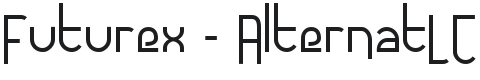Futurex - AlternatLC Font Preview
