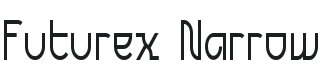 Futurex Narrow Font Preview