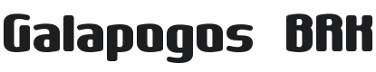 Galapogos Font Preview