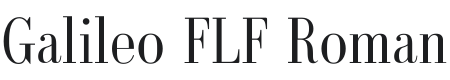 Galileo FLF Font Preview