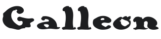 Galleon Font Preview