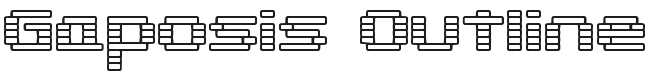 Gaposis Font Preview