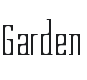 Garden Font Preview