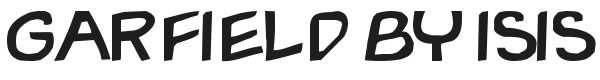 Garfield Font Preview