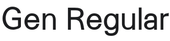 Gen Font Preview