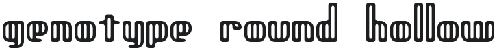 genotype RH BRK Font Preview