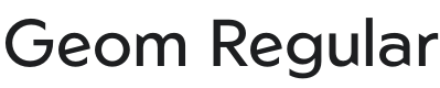 Geom Font Preview
