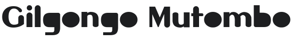 Gilgongo Mutombo Font Preview
