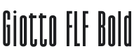Giotto FLF-Bold Font Preview
