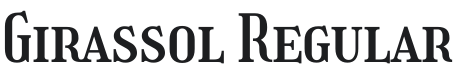 Girassol Font Preview