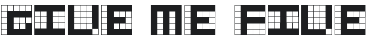 Give Me Five B Font Preview