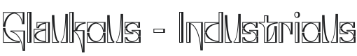 Glaukous - Industrious Font Preview