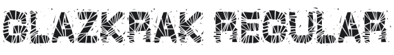 GlazKrak Font Preview