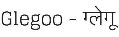 Glegoo Font Preview