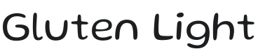 Gluten Light Font Preview