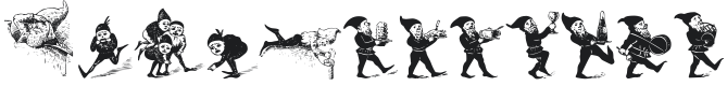 Gnomes Font Preview