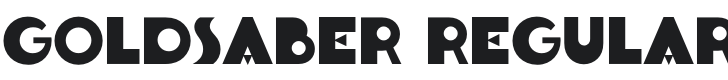 Goldsaber Font Preview