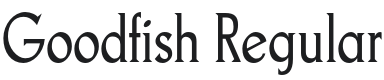 Goodfish Font Preview