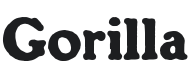 Gorilla Font Preview
