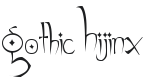 Gothic Hijinx Font Preview
