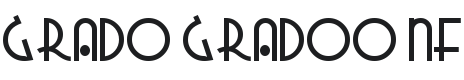 Grado Gradoo NF Font Preview