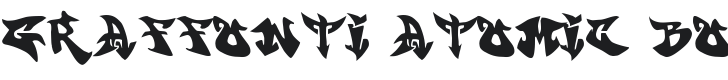 graffonti.atomic.bomb Font Preview