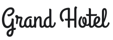 Grand Hotel Font Preview