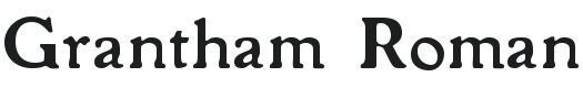 Grantham Font Preview