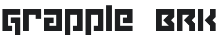 Grapple Font Preview