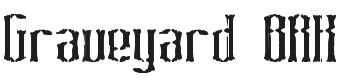 Graveyard Font Preview