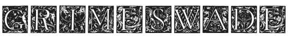 Grimeswade Font Preview