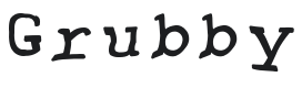 Grubby Font Preview