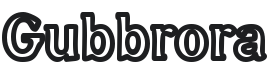 Gubbröra Font Preview