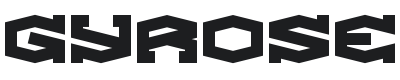 Gyrose Font Preview
