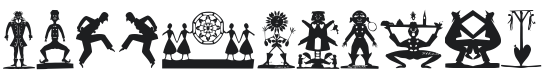 Hans Christian Andersen's Paper Cuttings Font Preview