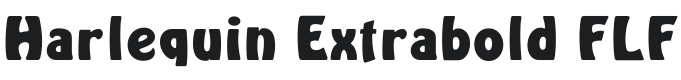Harlequin Extrabold FLF Font Preview