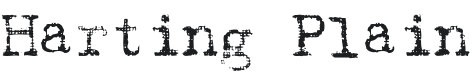 Harting Font Preview